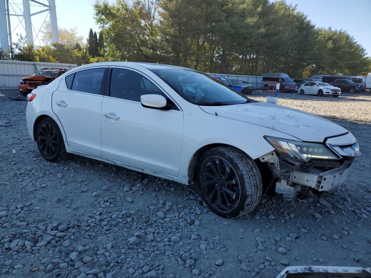 2016 Acura ILX VIN 19UDE2F84GA002481 Copart auction photo, front end damage thumbnail 4