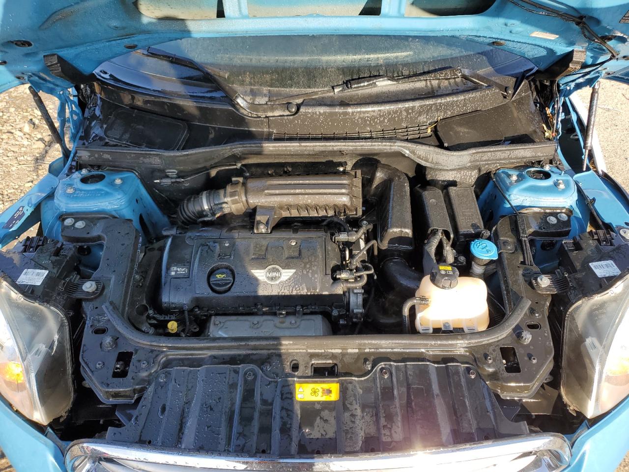 2016 MINI Cooper VIN WMWZB3C52GWR48981 Copart auction photo, front end / side damage thumbnail 11