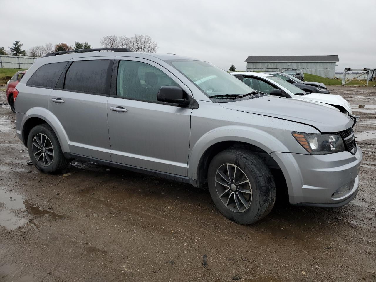 2017 Dodge Journey VIN 3C4PDCAB9HT603211 Copart auction photo, front end / mechanical damage thumbnail 4
