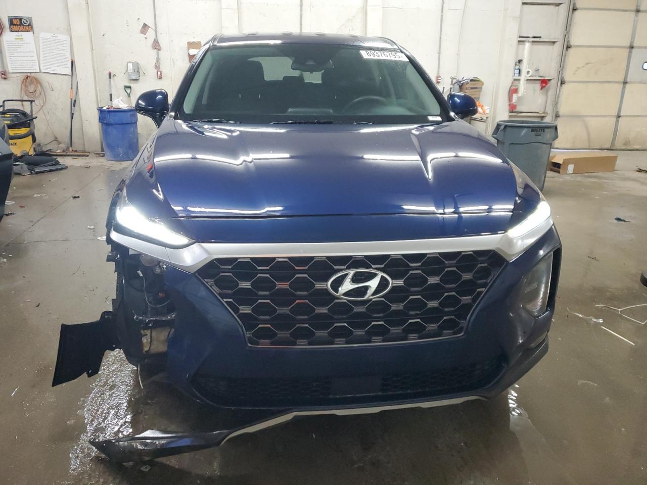 2020 Hyundai Santa Fe VIN 5NMS33AD6LH167521 Copart auction photo, front end / minor dent/scratches damage thumbnail 5