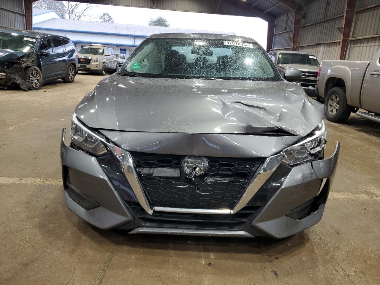 2021 Nissan Sentra VIN 3N1AB8CV7MY293379 Copart auction photo, front end damage thumbnail 5