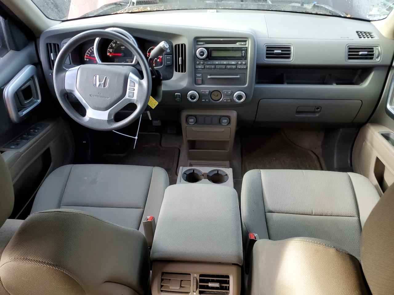 2008 Honda Ridgeline VIN 2HJYK16348H533735 Copart auction photo, front end / undercarriage damage thumbnail 8