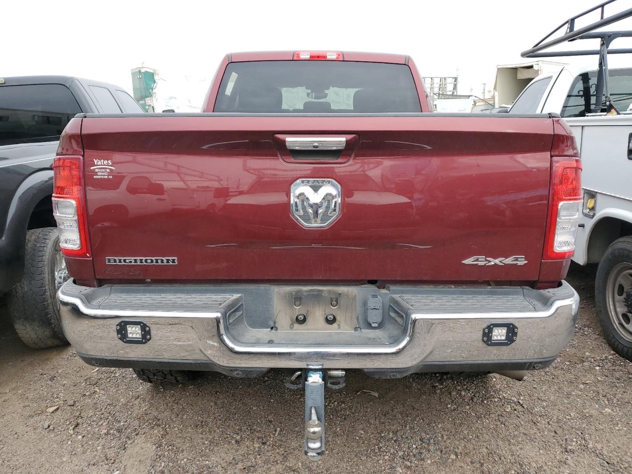2019 RAM 2500 VIN 3C6UR5DL5KG626643 Copart auction photo, front end damage thumbnail 6