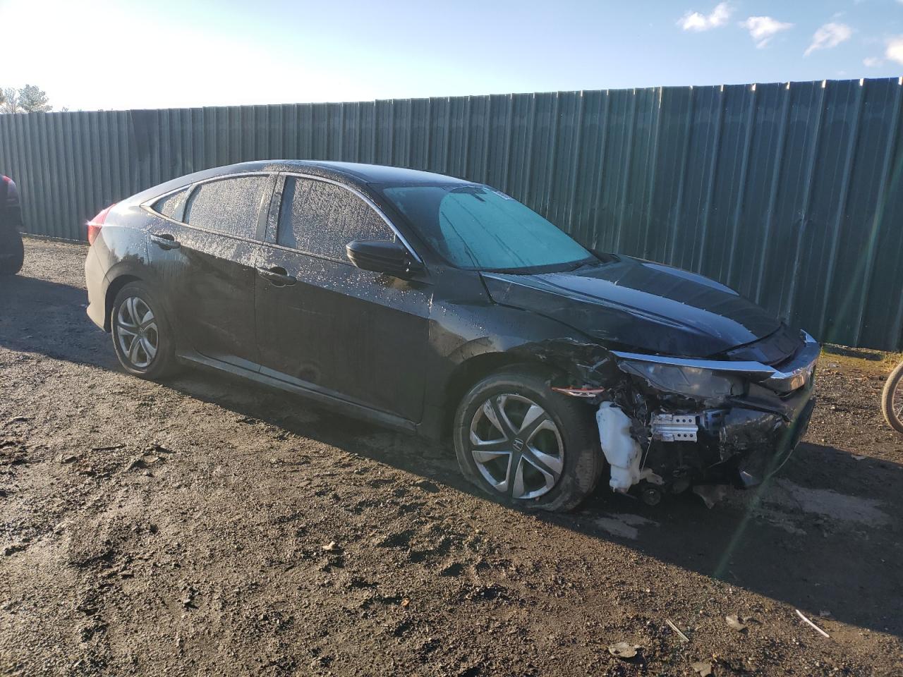 2018 Honda Civic VIN 2HGFC2F50JH574872 Copart auction photo, front end / minor dent/scratches damage thumbnail 4