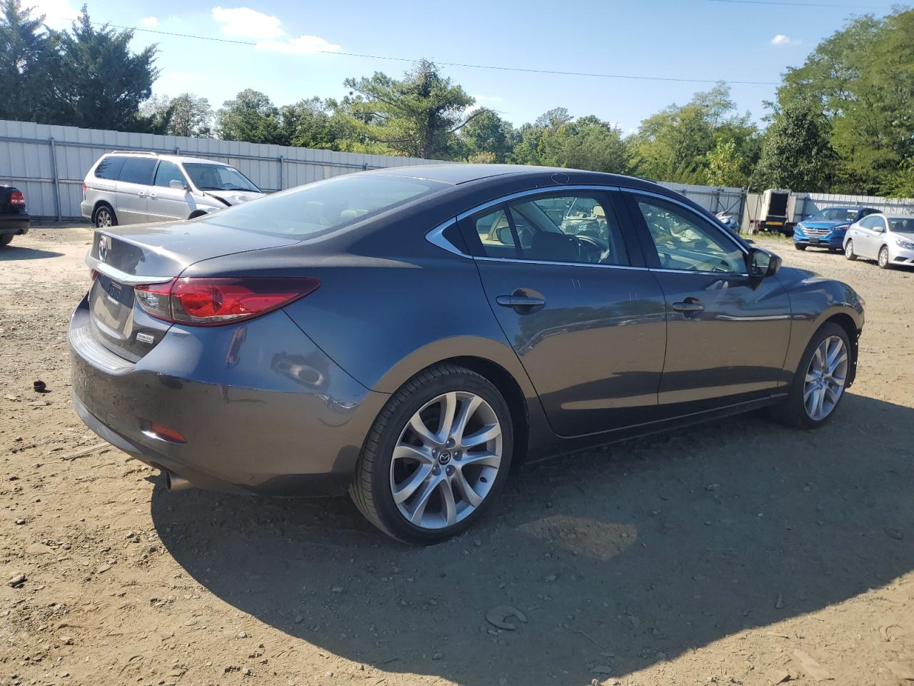 2015 Mazda 6 VIN JM1GJ1V54F1200226 Copart auction photo, all over damage thumbnail 3