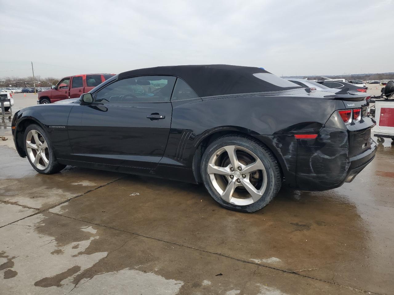 2013 Chevrolet Camaro VIN 2G1FC3D33D9117891 Copart auction photo, side damage thumbnail 2
