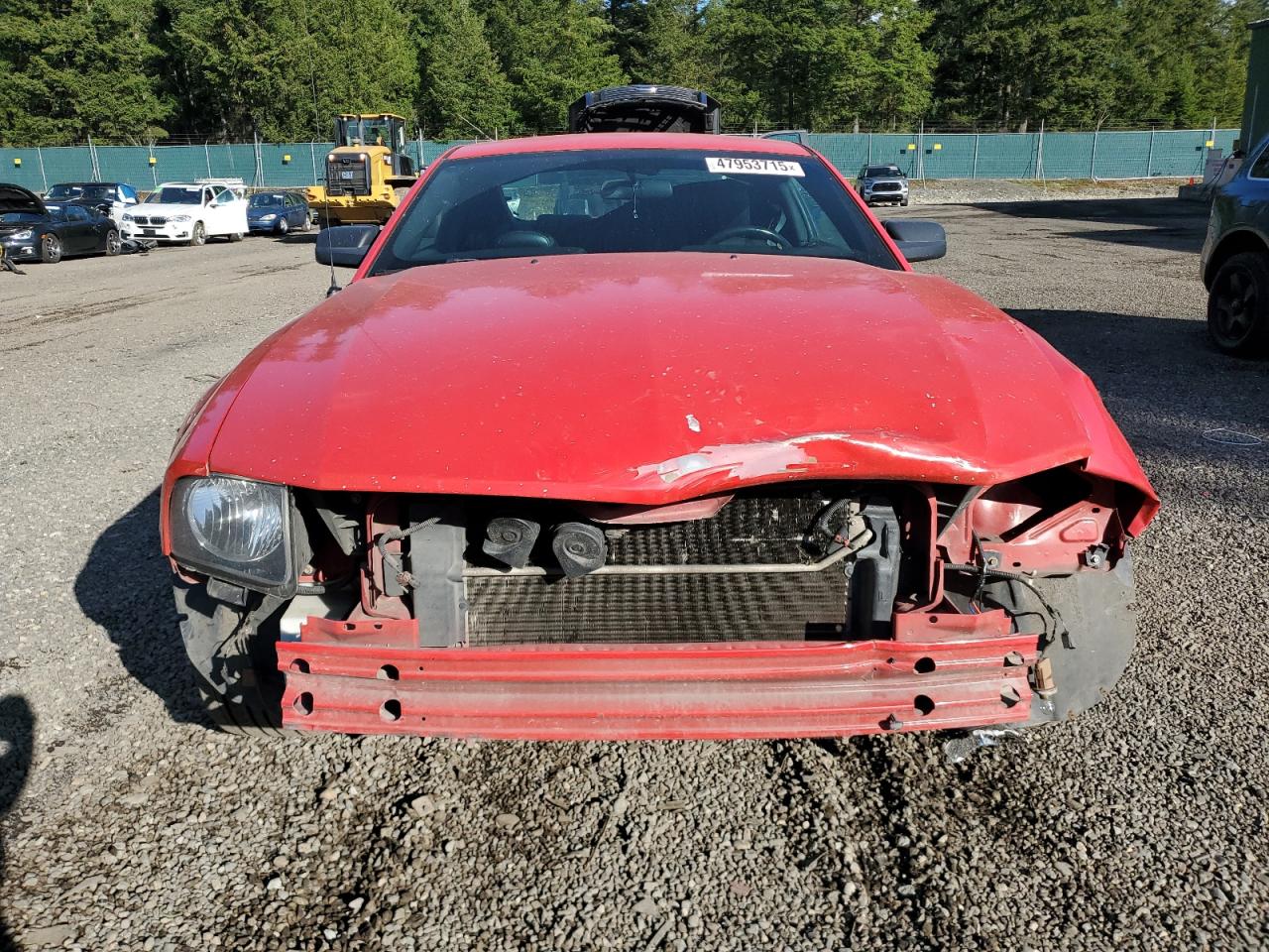 2008 Ford Mustang VIN 1ZVHT80NX85126043 Copart auction photo, front end damage thumbnail 5