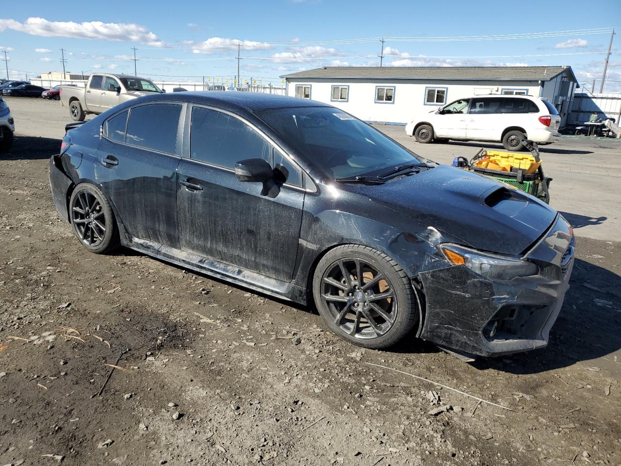 2021 Subaru WRX VIN JF1VA1J64M9823002 Copart auction photo, all over damage thumbnail 4