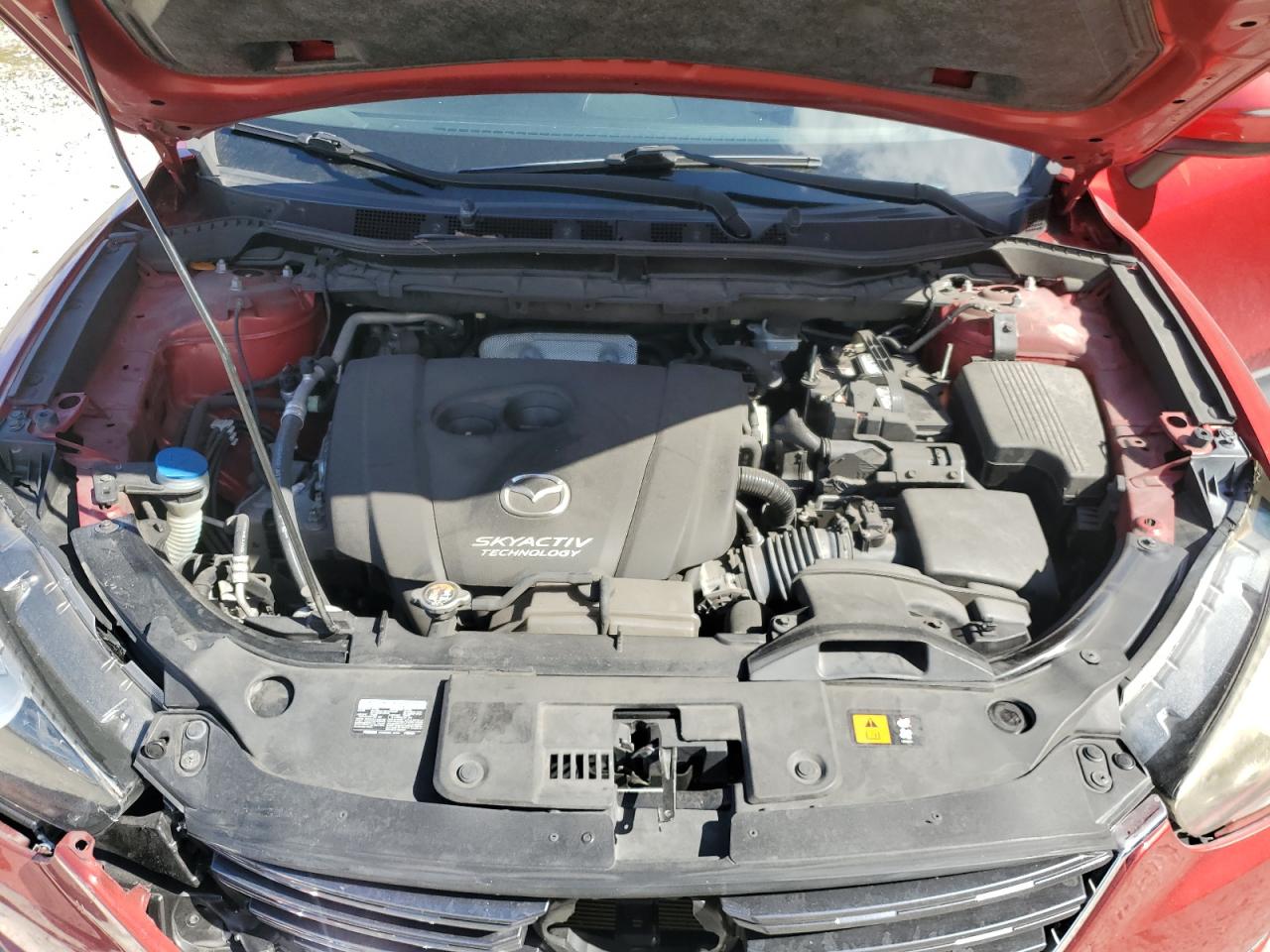 2016 Mazda CX-5 VIN JM3KE2BY5G0741304 Copart auction photo, front end damage thumbnail 13