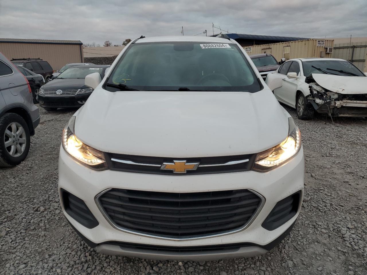 2018 Chevrolet Trax VIN KL7CJLSB8JB680016 Copart auction photo, top/roof damage thumbnail 5