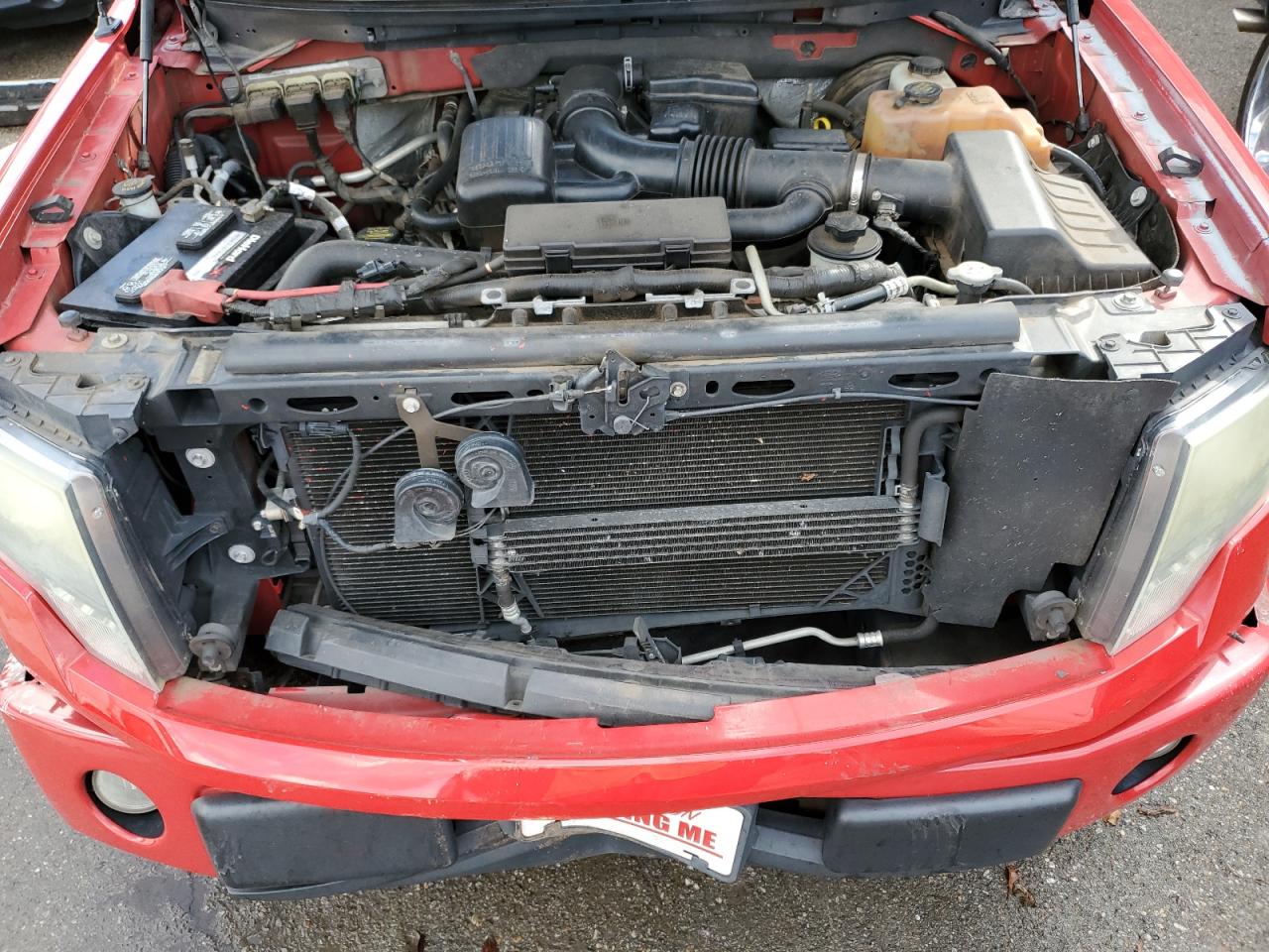 2010 Ford F-150 VIN 1FTFW1CV9AKE41086 Copart auction photo, front end damage thumbnail 11