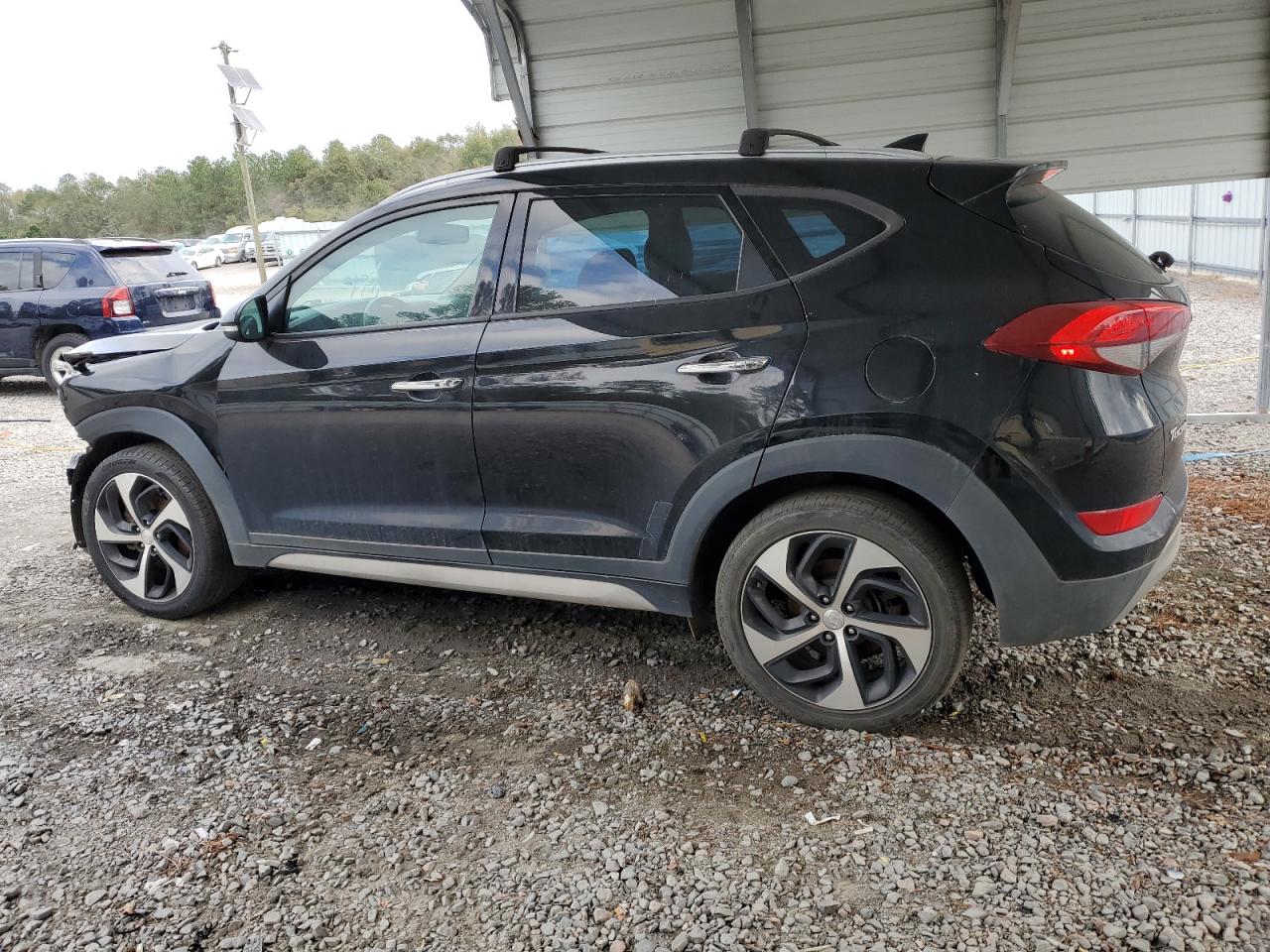2017 Hyundai Tucson VIN KM8J33A2XHU515780 Copart auction photo, front end damage thumbnail 2
