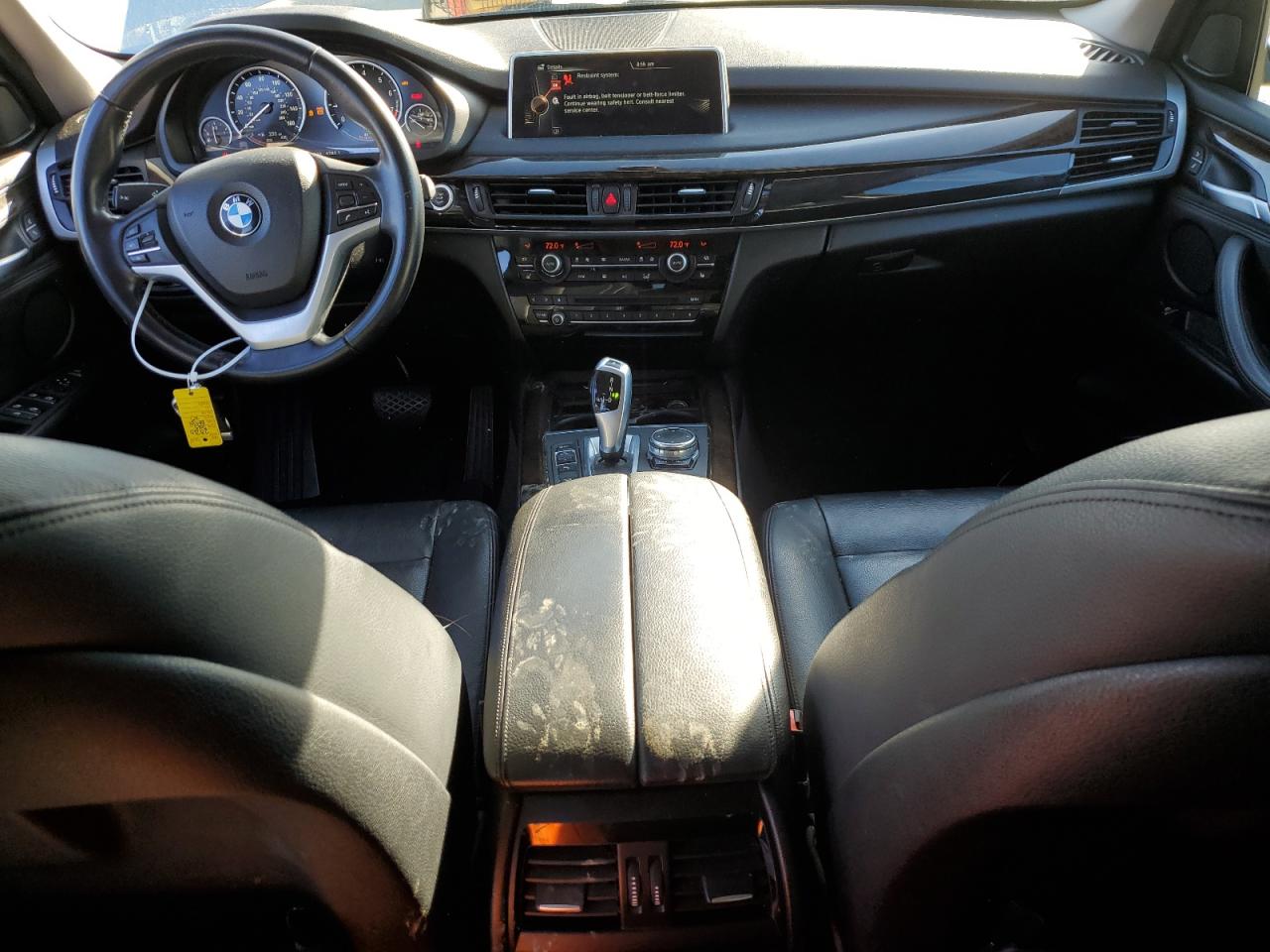 2015 BMW X5 VIN 5UXKR0C51F0K70626 Copart auction photo, undercarriage damage thumbnail 8