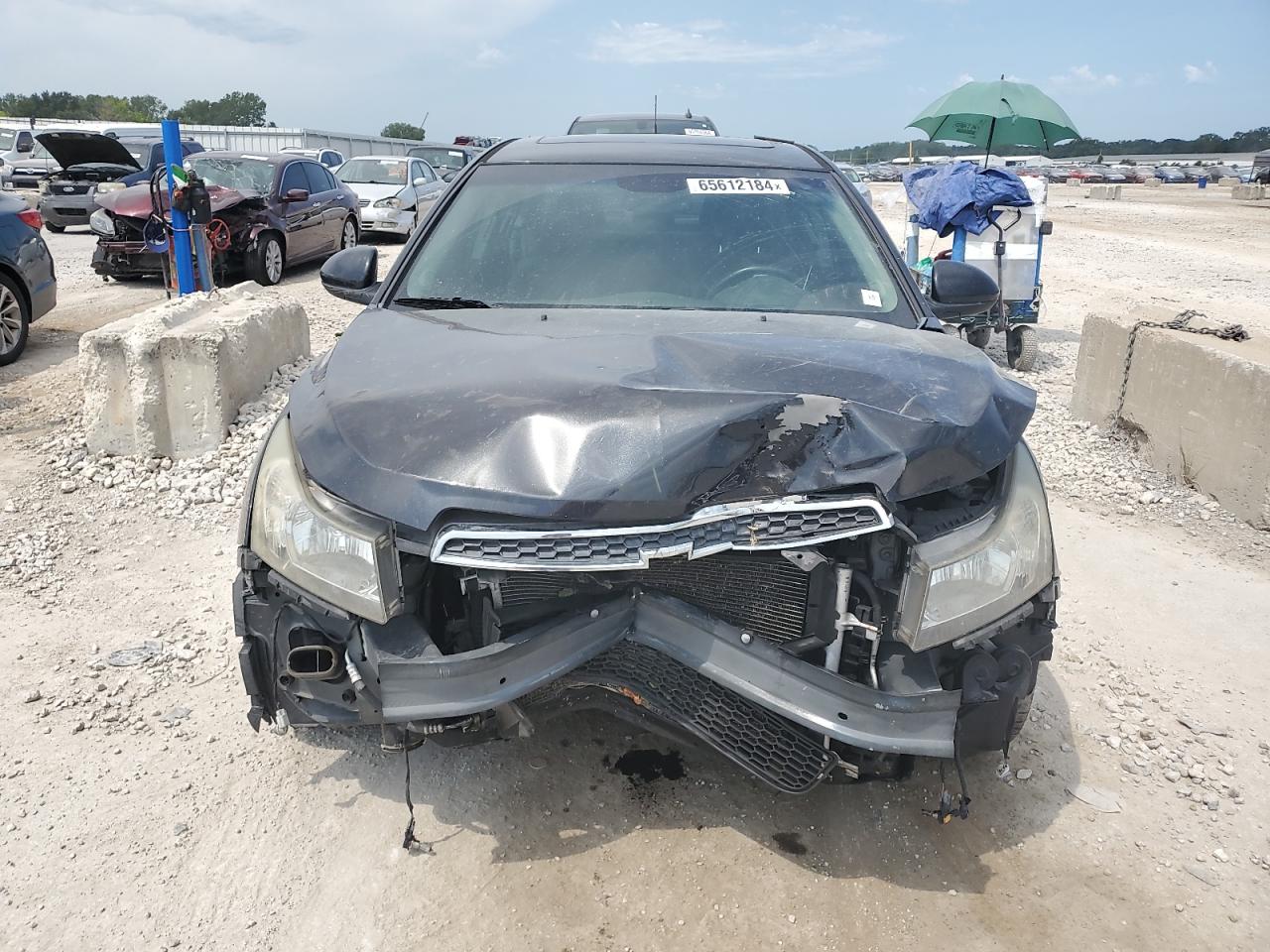 2011 Chevrolet Cruze VIN 1G1PH5S92B7205693 Copart auction photo, front end damage thumbnail 5