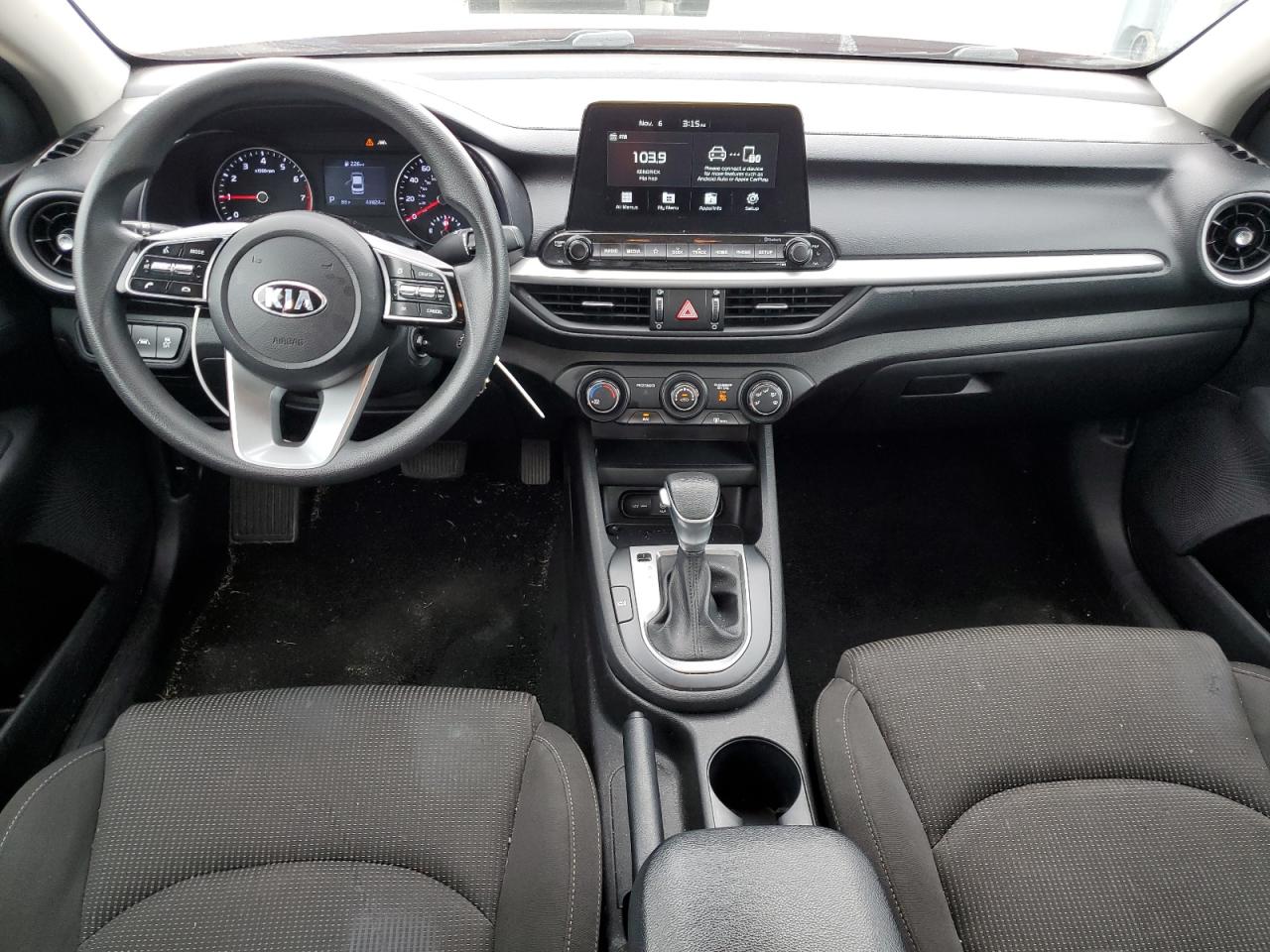 2021 KIA Forte VIN 3KPF24AD6ME305397 Copart auction photo, front end damage thumbnail 8