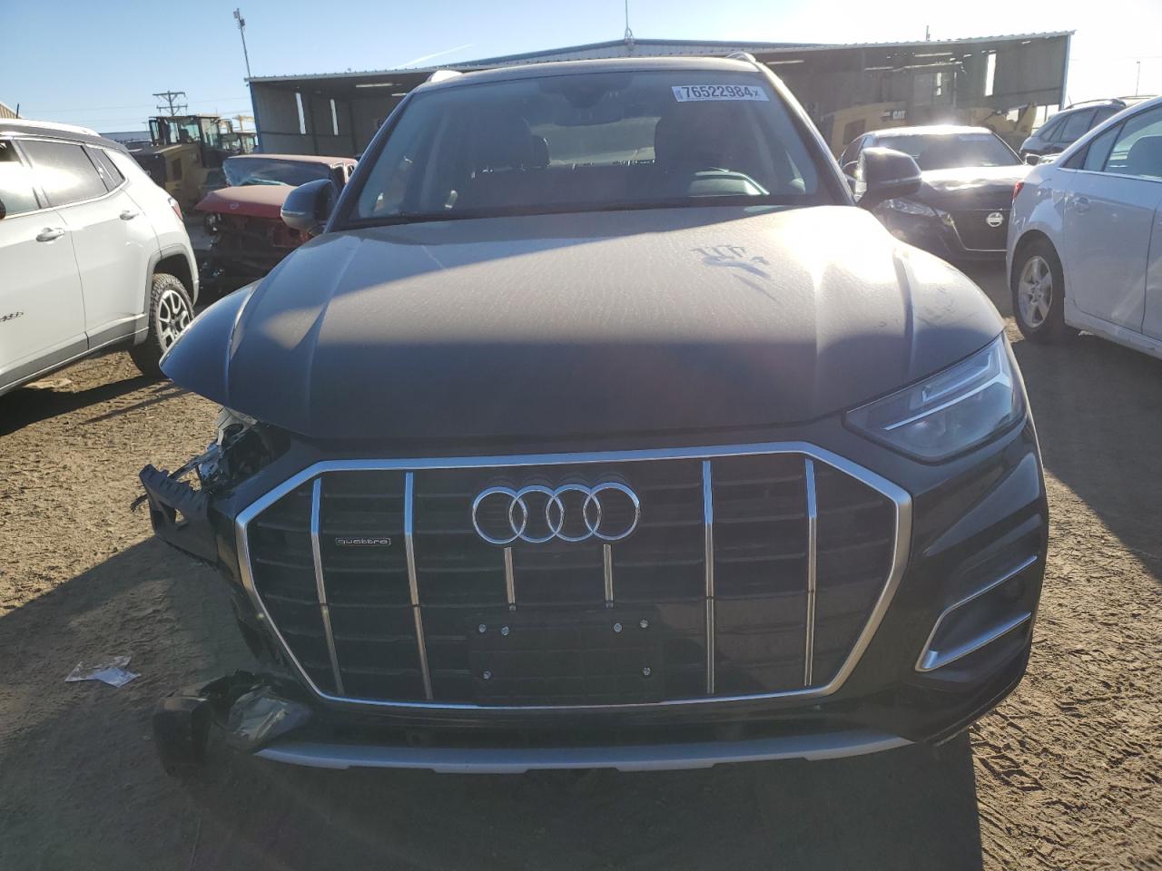 2021 Audi Q5 VIN WA1BAAFY2M2051934 Copart auction photo, front end damage thumbnail 5