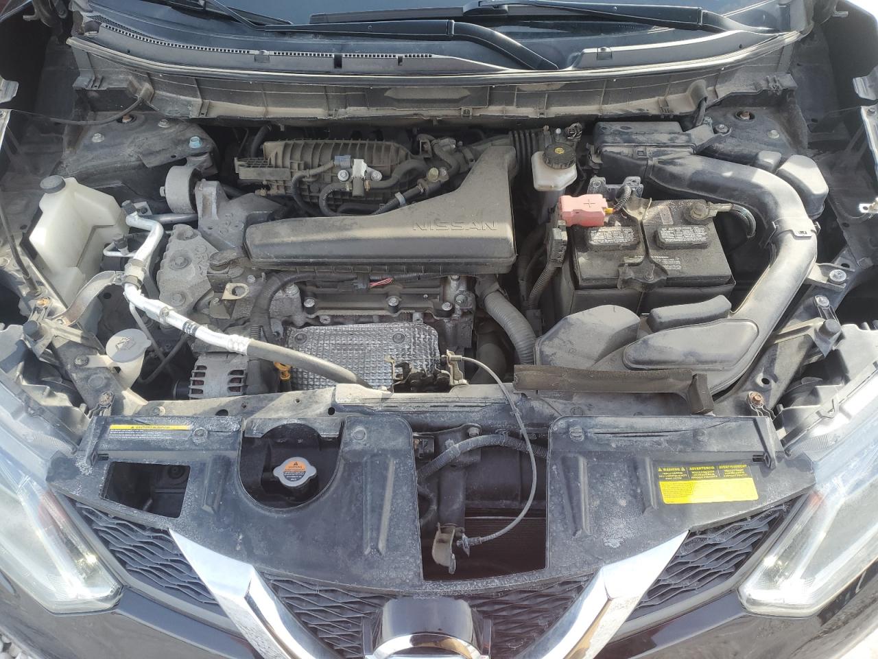 2016 Nissan Rogue VIN 5N1AT2MV9GC912174 Copart auction photo, side damage thumbnail 11