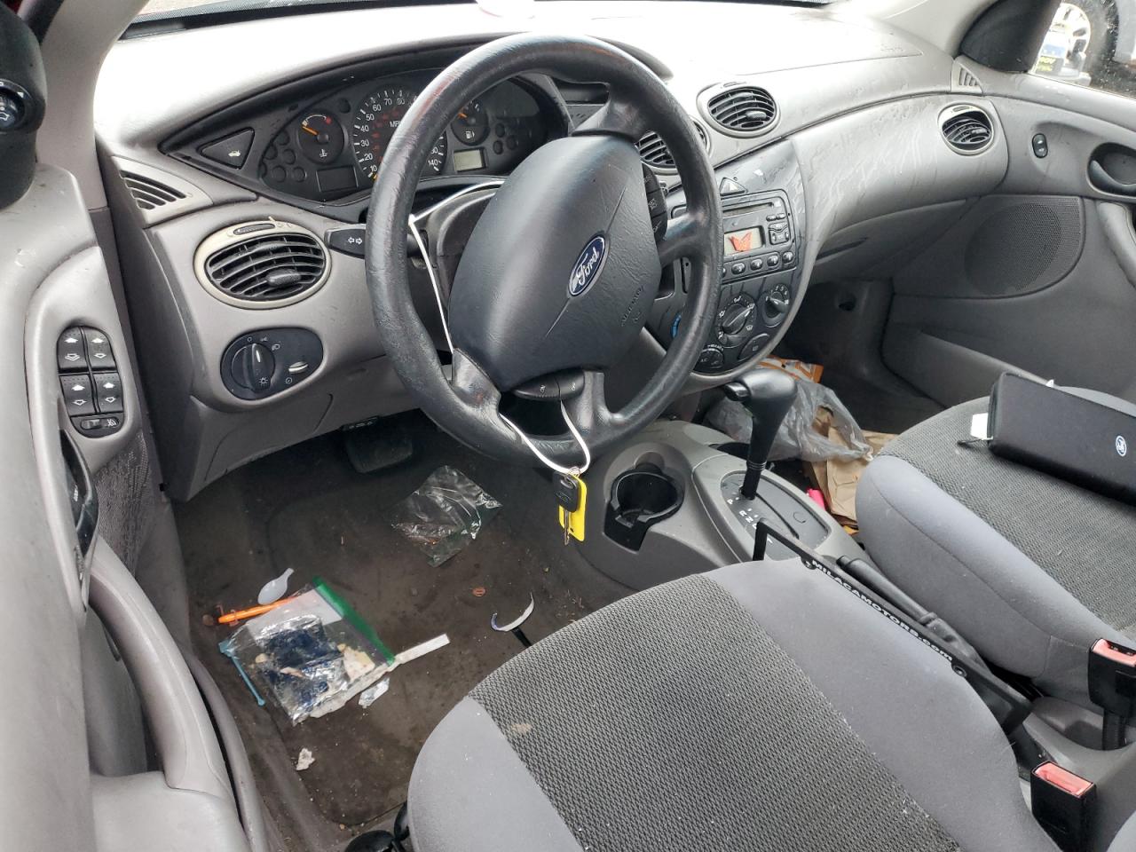 2004 Ford Focus VIN 1FAFP34344W198912 Copart auction photo, all over damage thumbnail 8