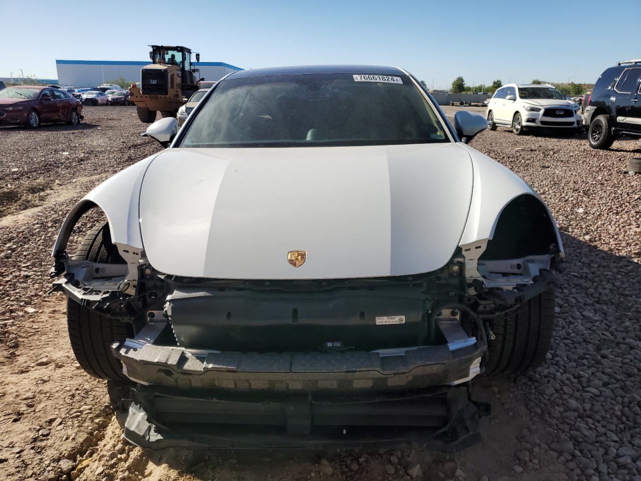 2018 Porsche Panamera VIN WP0AA2A77JL103909 Copart auction photo, front end / rear end damage thumbnail 5