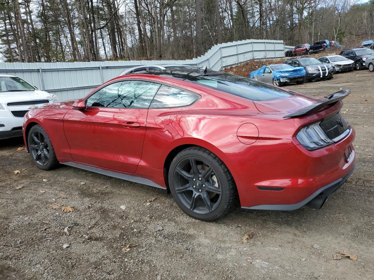 2020 Ford Mustang VIN 1FA6P8TH0L5154131 Copart auction photo, front end / minor dent/scratches damage thumbnail 2