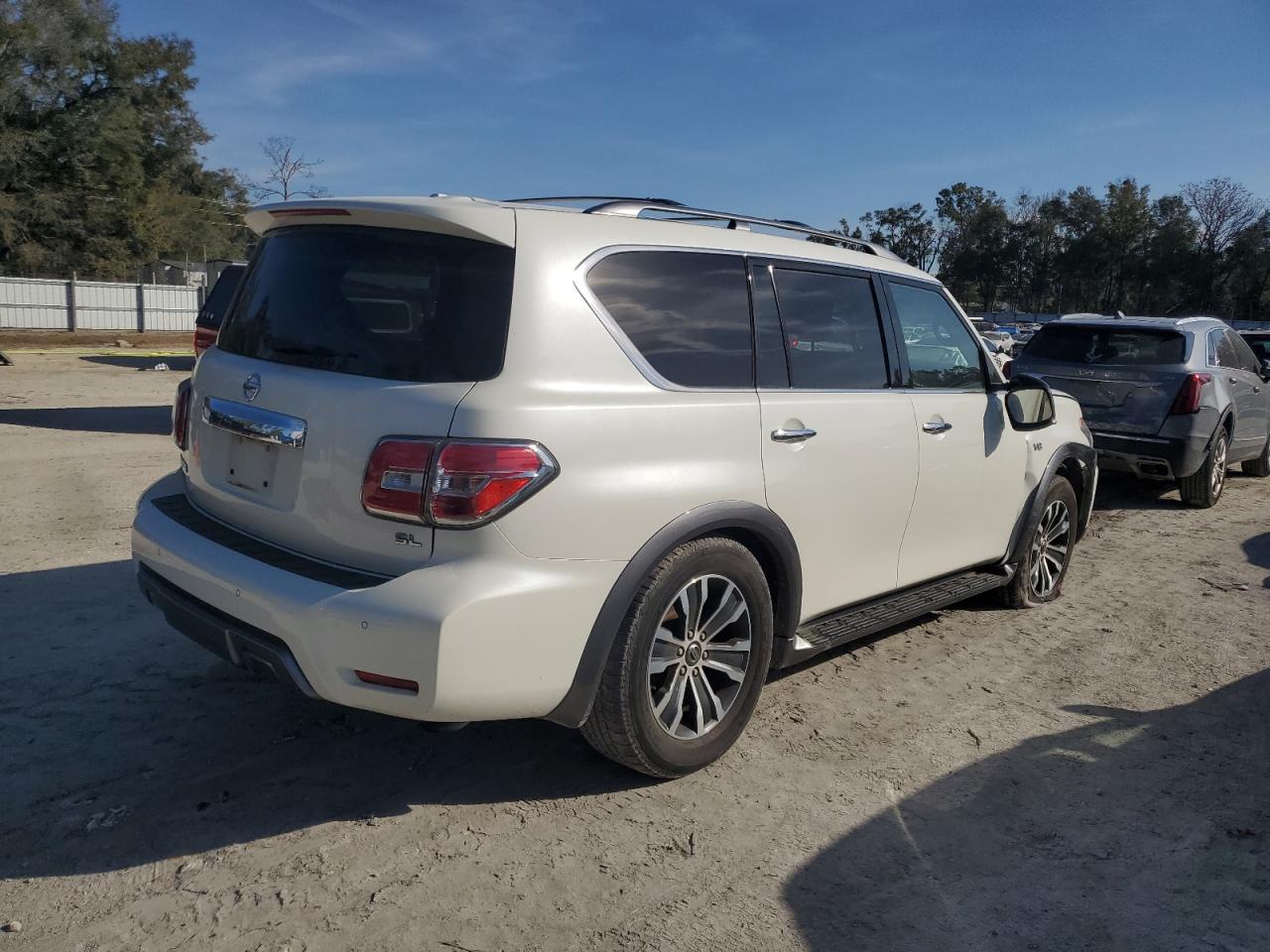2020 Nissan Armada VIN JN8AY2ND8L9109346 Copart auction photo, front end damage thumbnail 3