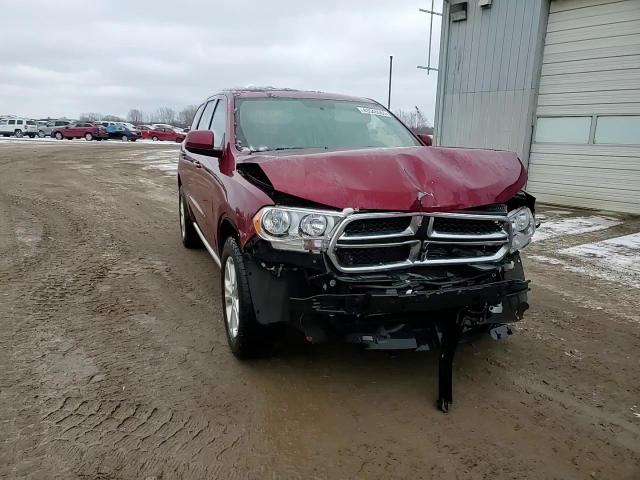 2013 Dodge Durango VIN 1C4RDJAG7DC527941 Copart auction photo, front end / side damage thumbnail 15