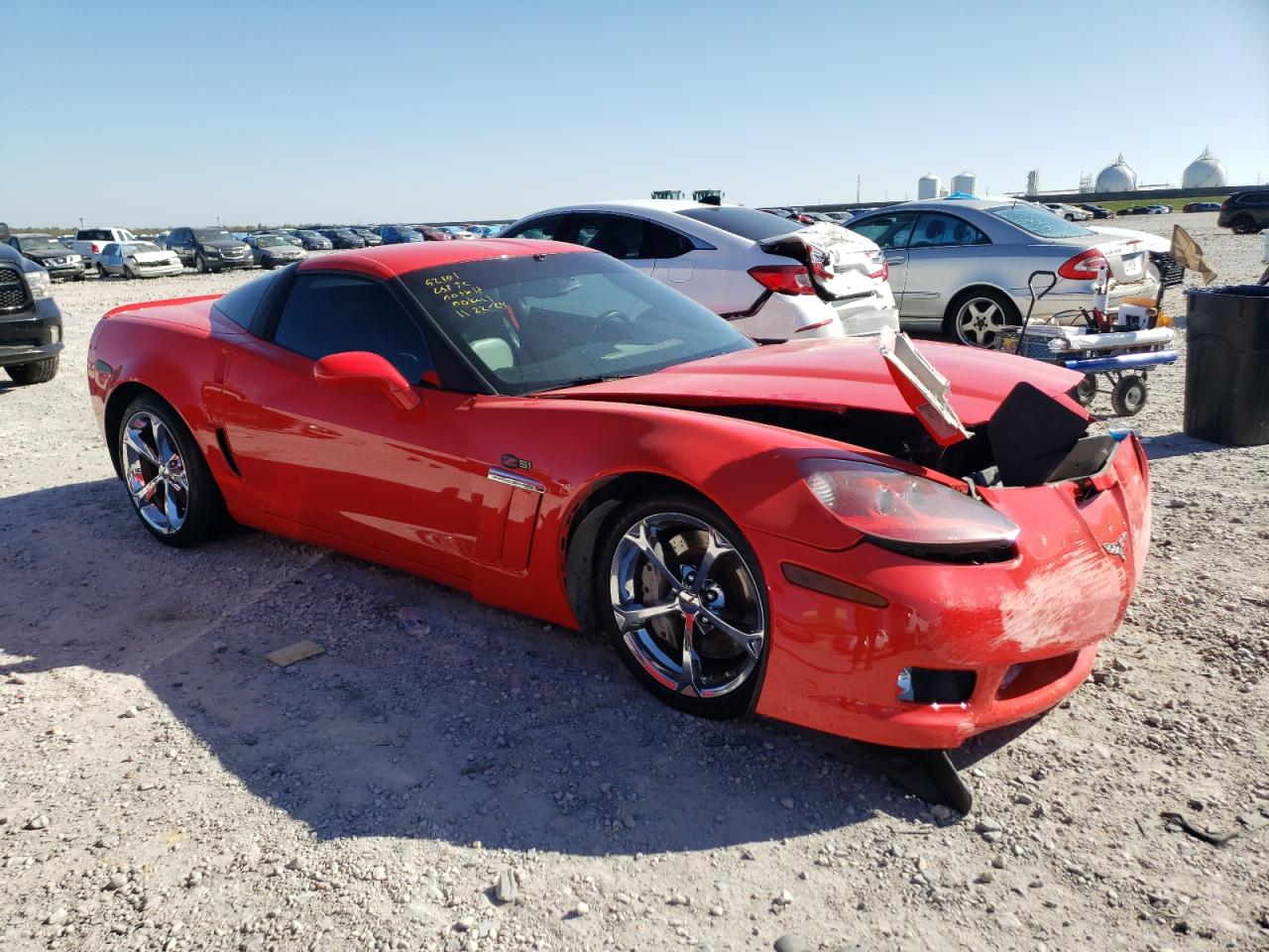 2011 Chevrolet Corvette VIN 1G1YV2DW7B5102618 Copart auction photo, front end damage thumbnail 4
