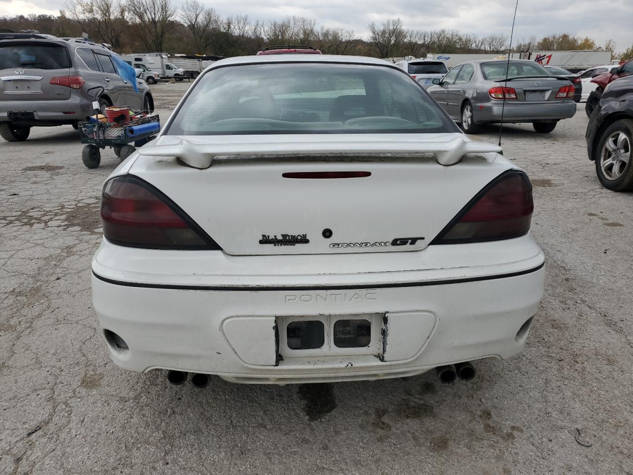 2000 Pontiac Grand AM VIN 1G2NV12E0YM777891 Copart auction photo, front end / side damage thumbnail 6