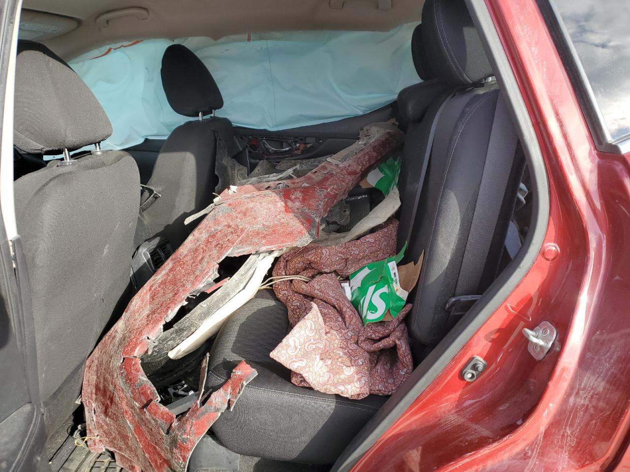 2018 Nissan Rogue VIN 5N1AT2MV5JC739003 Copart auction photo, all over damage thumbnail 10