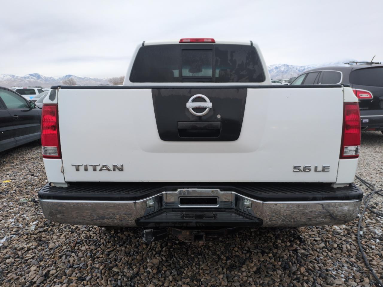 2004 Nissan Titan VIN 1N6AA07B54N581252 Copart auction photo, rollover damage thumbnail 6
