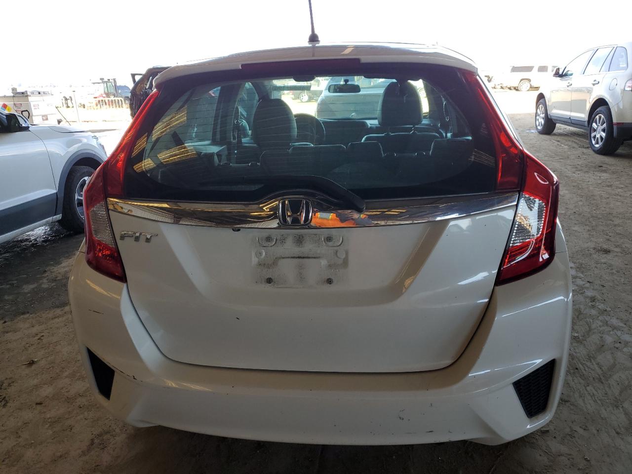2015 Honda Fit VIN 3HGGK5H89FM730545 Copart auction photo, side damage thumbnail 6