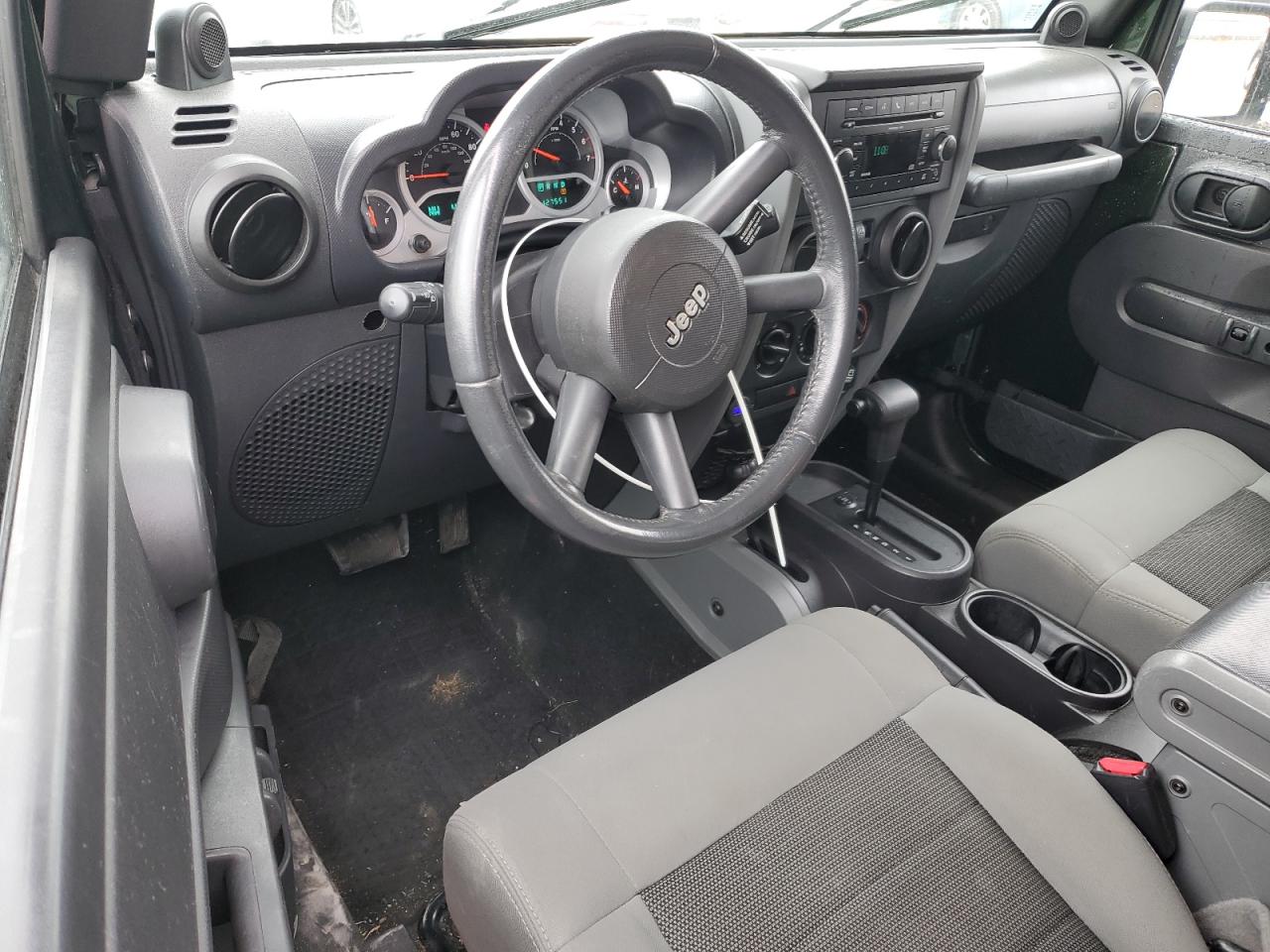2010 Jeep Wrangler VIN 1J4AA2D15AL100539 Copart auction photo, side damage thumbnail 8