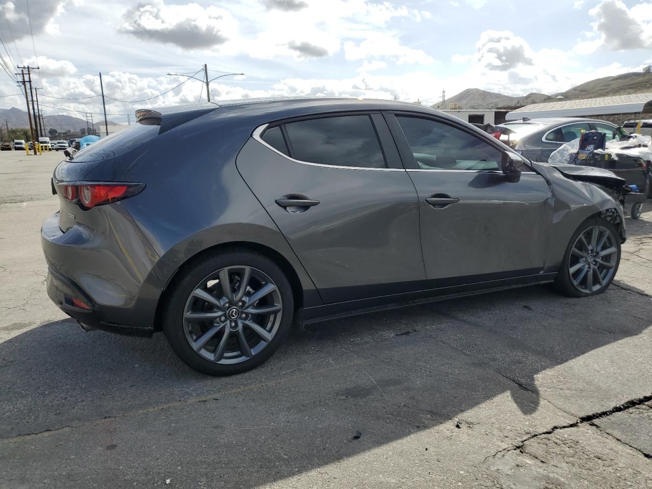 2023 Mazda 3 VIN JM1BPALM3P1612707 Copart auction photo, mechanical / front end damage thumbnail 3