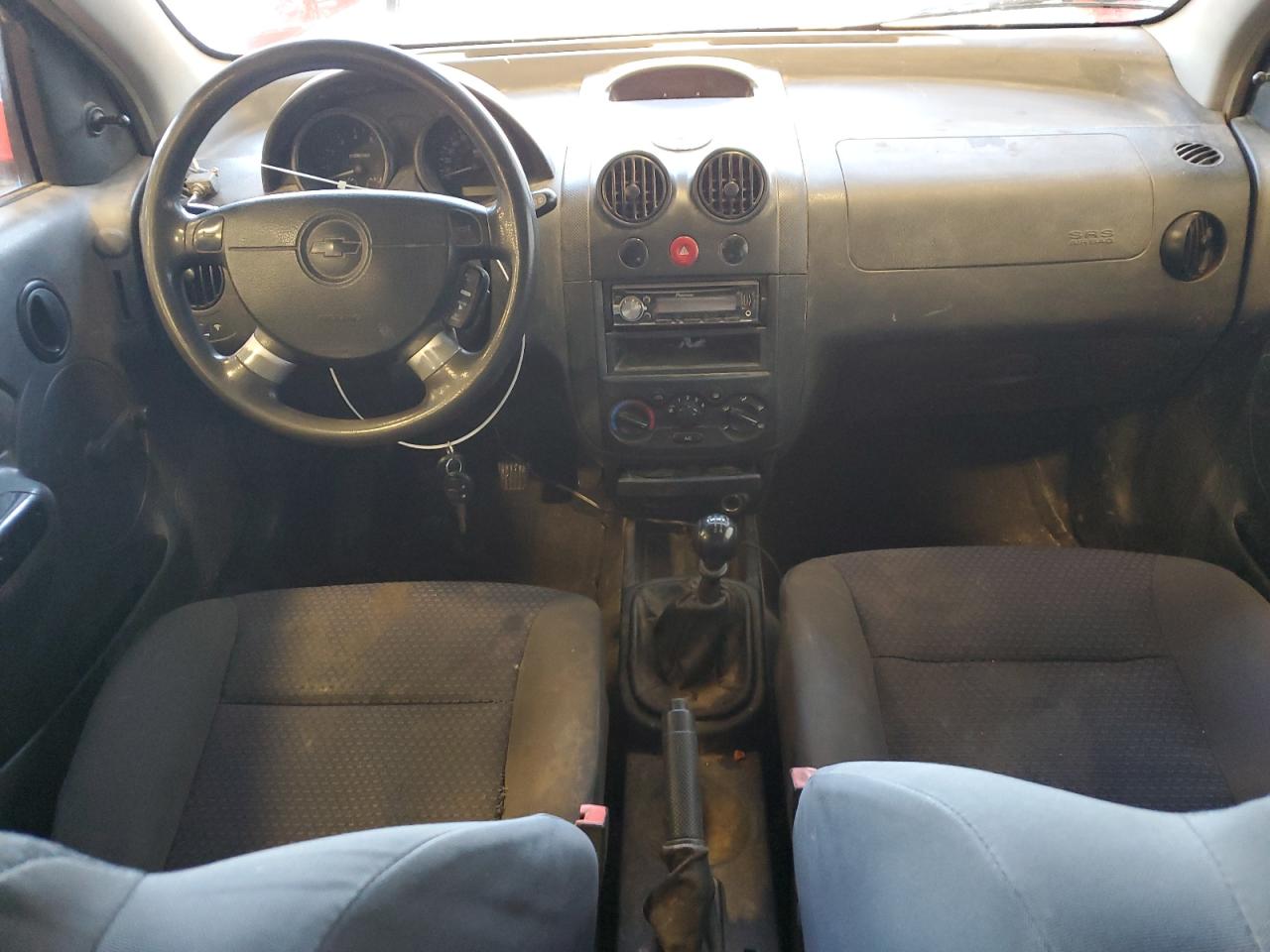 2006 Chevrolet Aveo VIN KL1TD66646B605224 Copart auction photo, side damage thumbnail 8