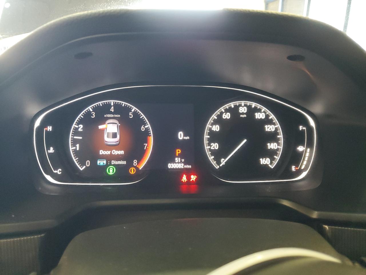 2022 Honda Accord VIN 1HGCV1F34NA097180 Copart auction photo, front end / side damage thumbnail 9