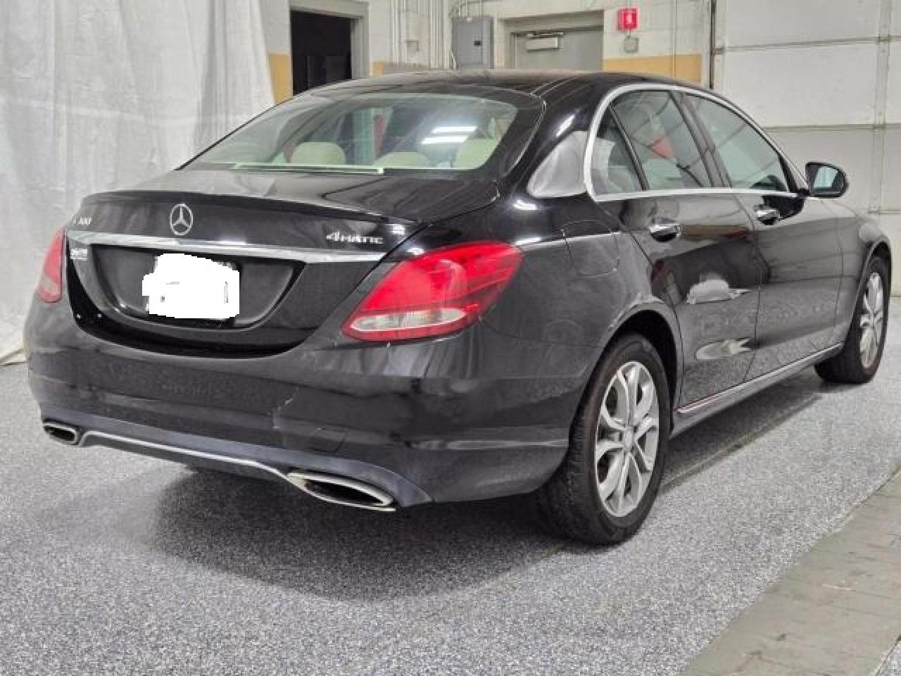 2016 Mercedes-Benz C-klasse VIN 55SWF4KB5GU098175 Copart auction photo, normal wear damage thumbnail 4