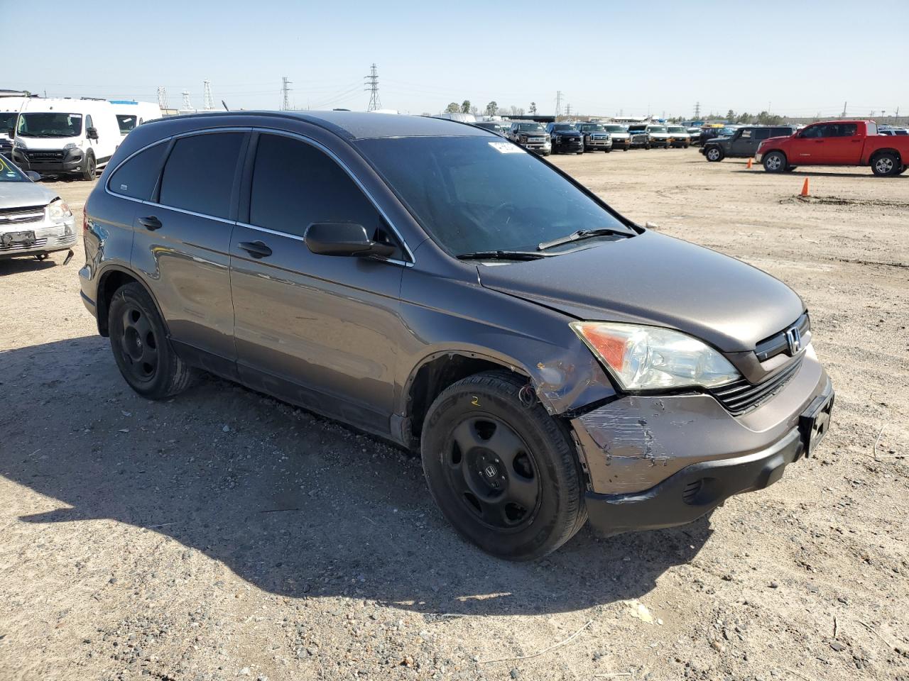 2009 Honda CR-V VIN 3CZRE38389G706967 Copart auction photo, front end / minor dent/scratches damage thumbnail 4