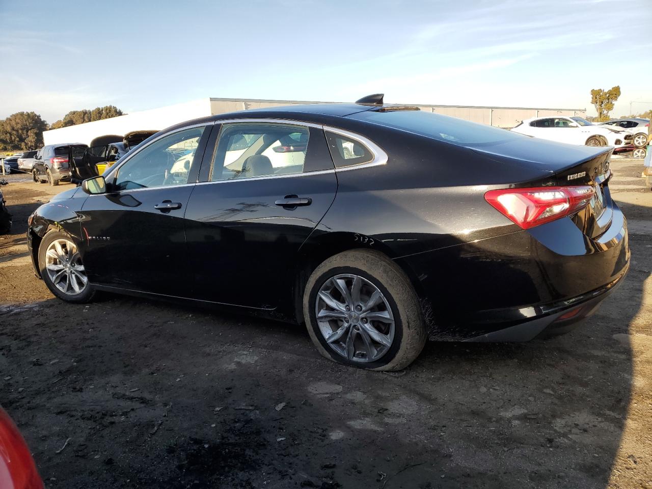2022 Chevrolet Malibu VIN 1G1ZD5ST5NF126934 Copart auction photo, front end / side damage thumbnail 2