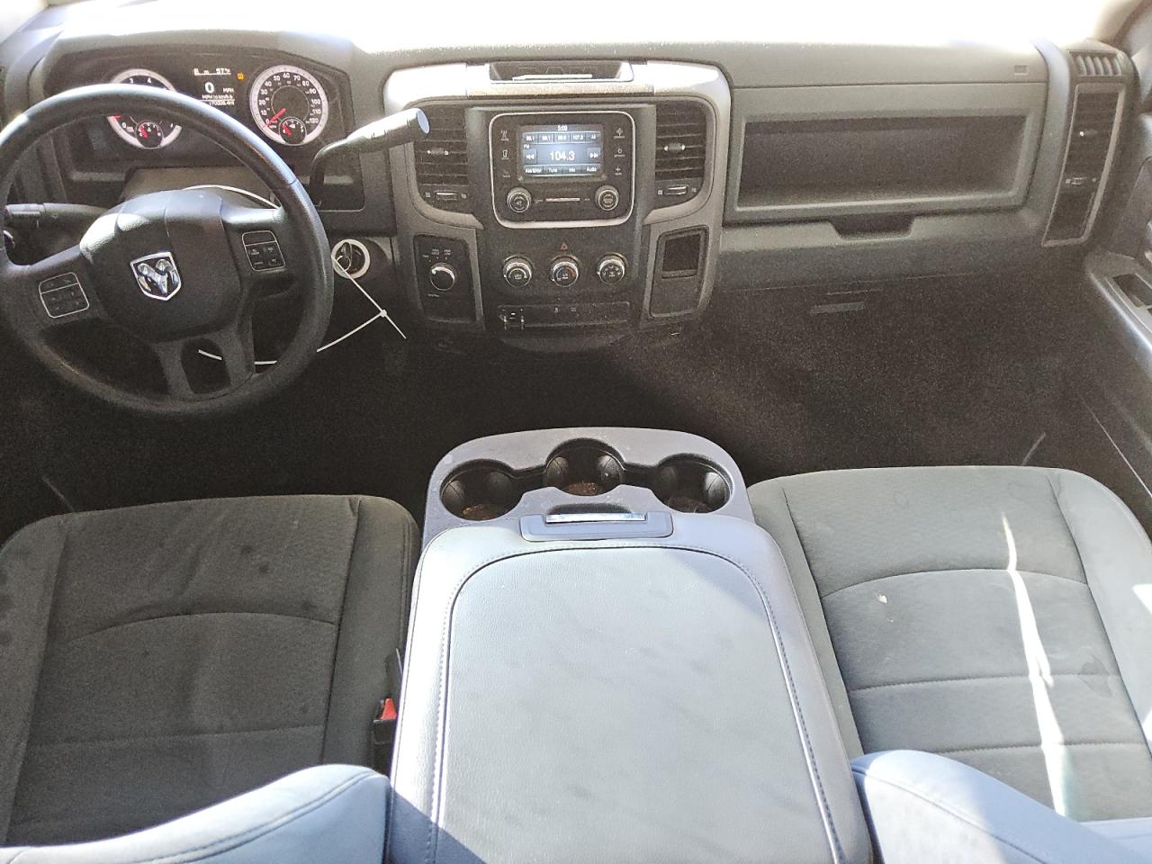 2014 RAM 1500 VIN 1C6RR7KT8ES232149 Copart auction photo, rear end damage thumbnail 8
