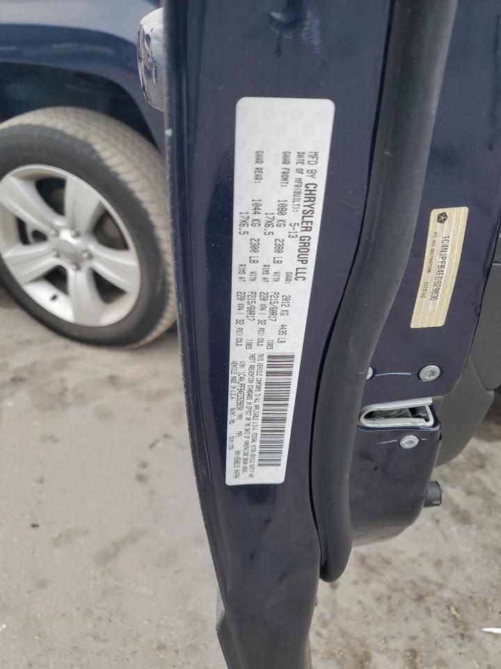 2014 Jeep Liberty (Patriot) VIN 1C4NJPFB4ED529830 Copart auction photo, front end damage thumbnail 13