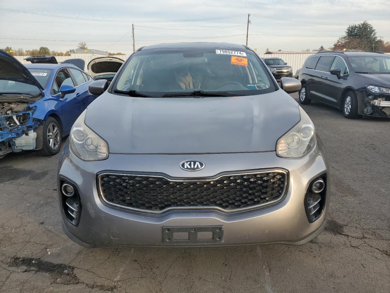 2017 KIA Sportage VIN KNDPMCAC6H7156852 Copart auction photo, biohazard/chemical / all over damage thumbnail 5