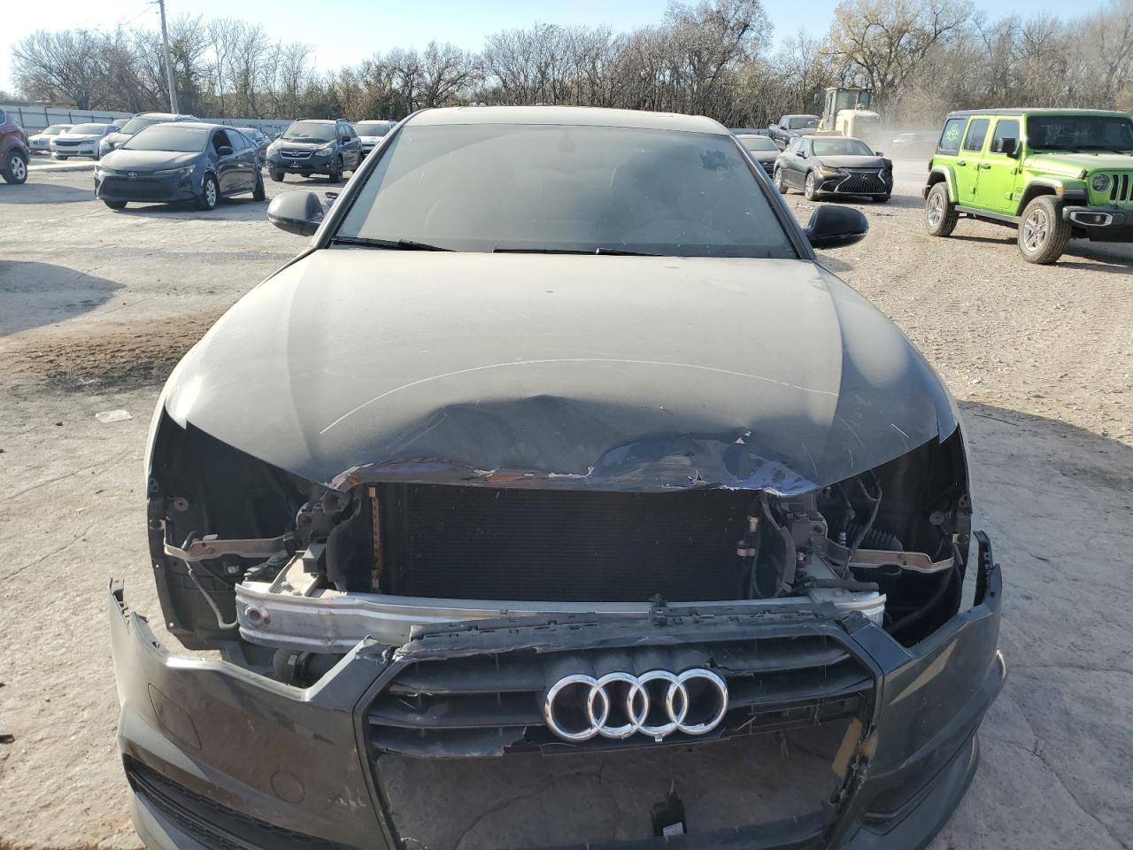 2018 Audi A6 VIN WAUF8AFC8JN049295 Copart auction photo, front end / minor dent/scratches damage thumbnail 5