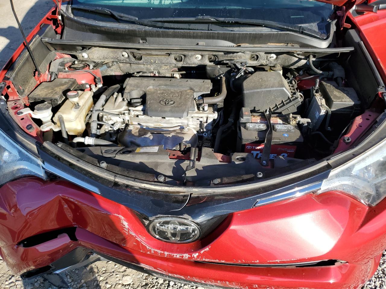 2016 Toyota RAV 4 VIN JTMYFREV5GJ085741 Copart auction photo, front end damage thumbnail 12
