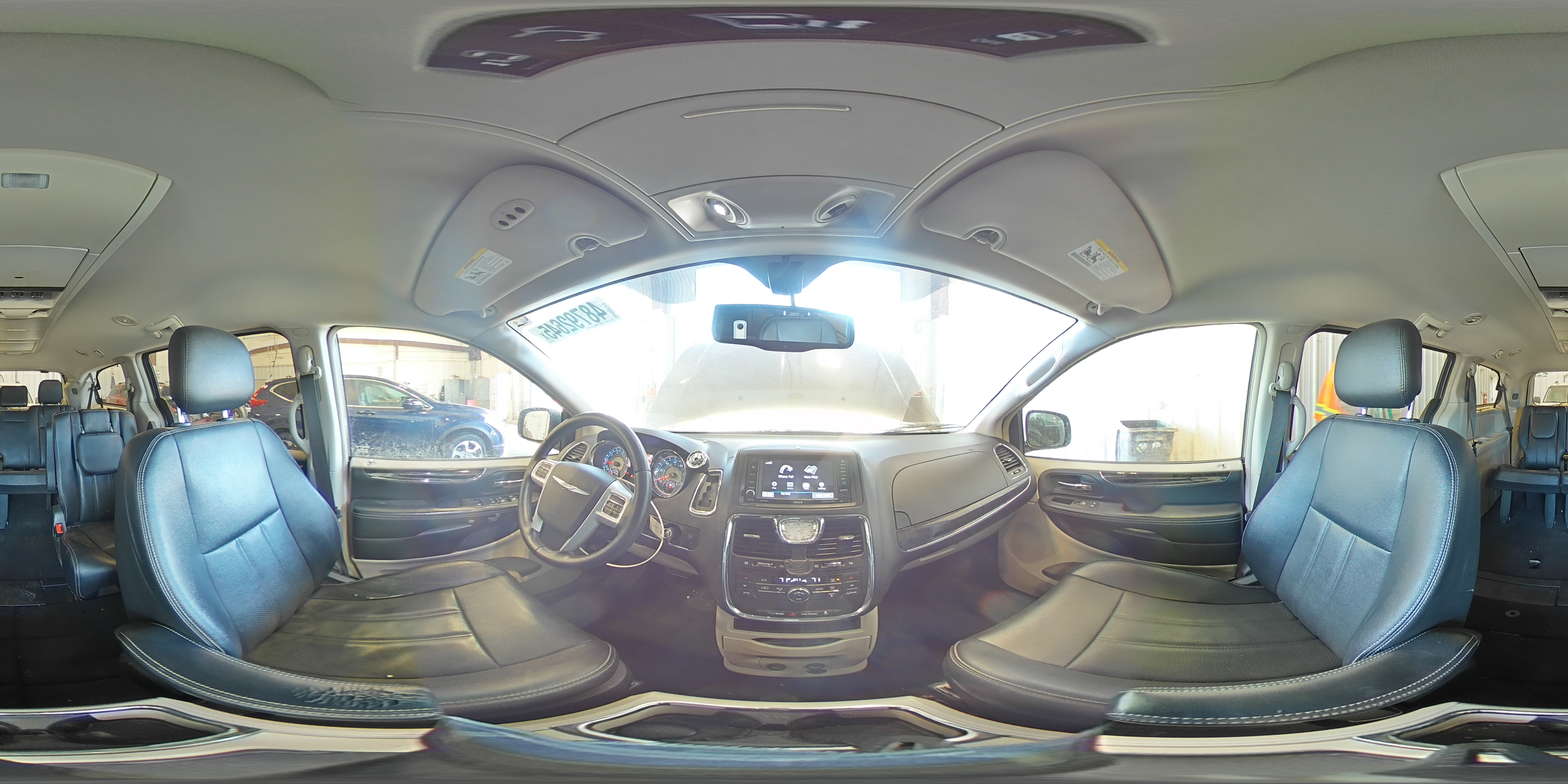 2015 Chrysler Town & Country VIN 2C4RC1CGXFR594950 Copart auction photo, front end damage thumbnail 15