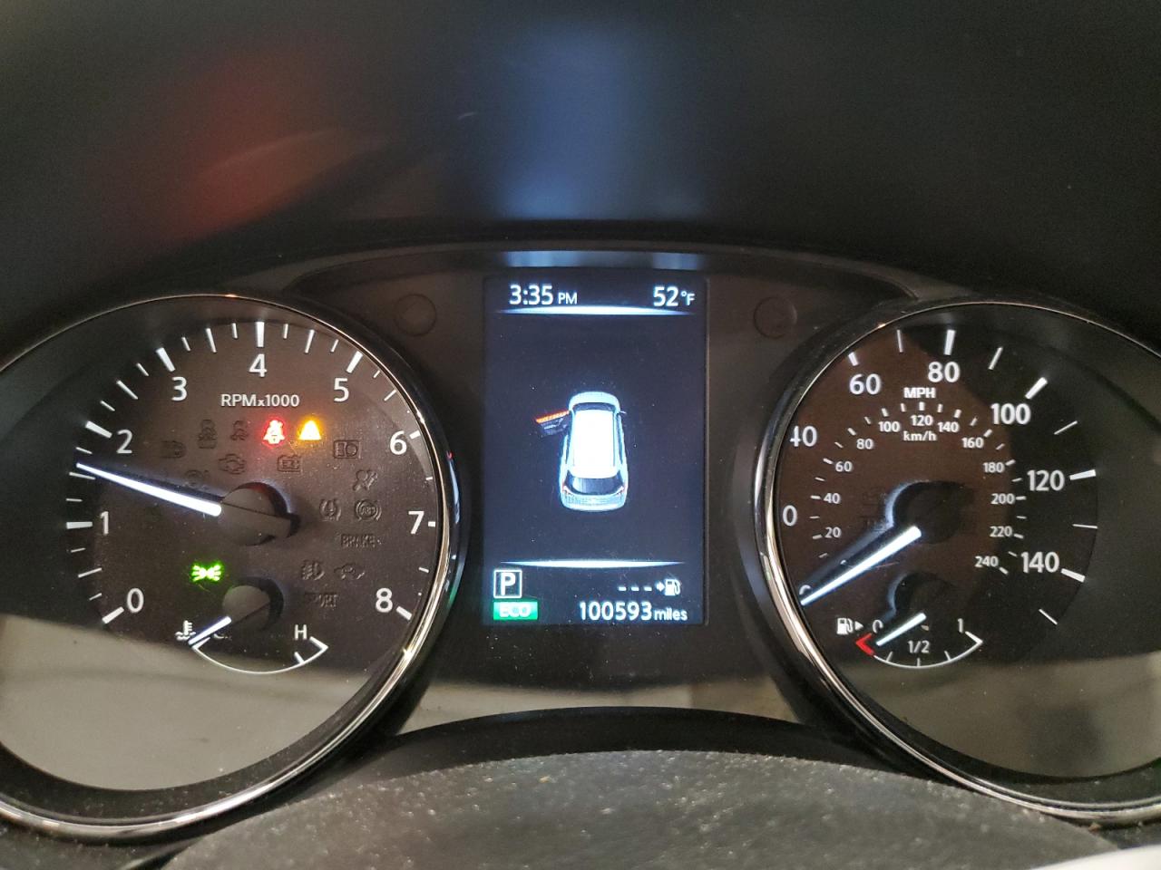 2017 Nissan Rogue VIN 5N1AT2MV3HC745165 Copart auction photo, front end damage thumbnail 9