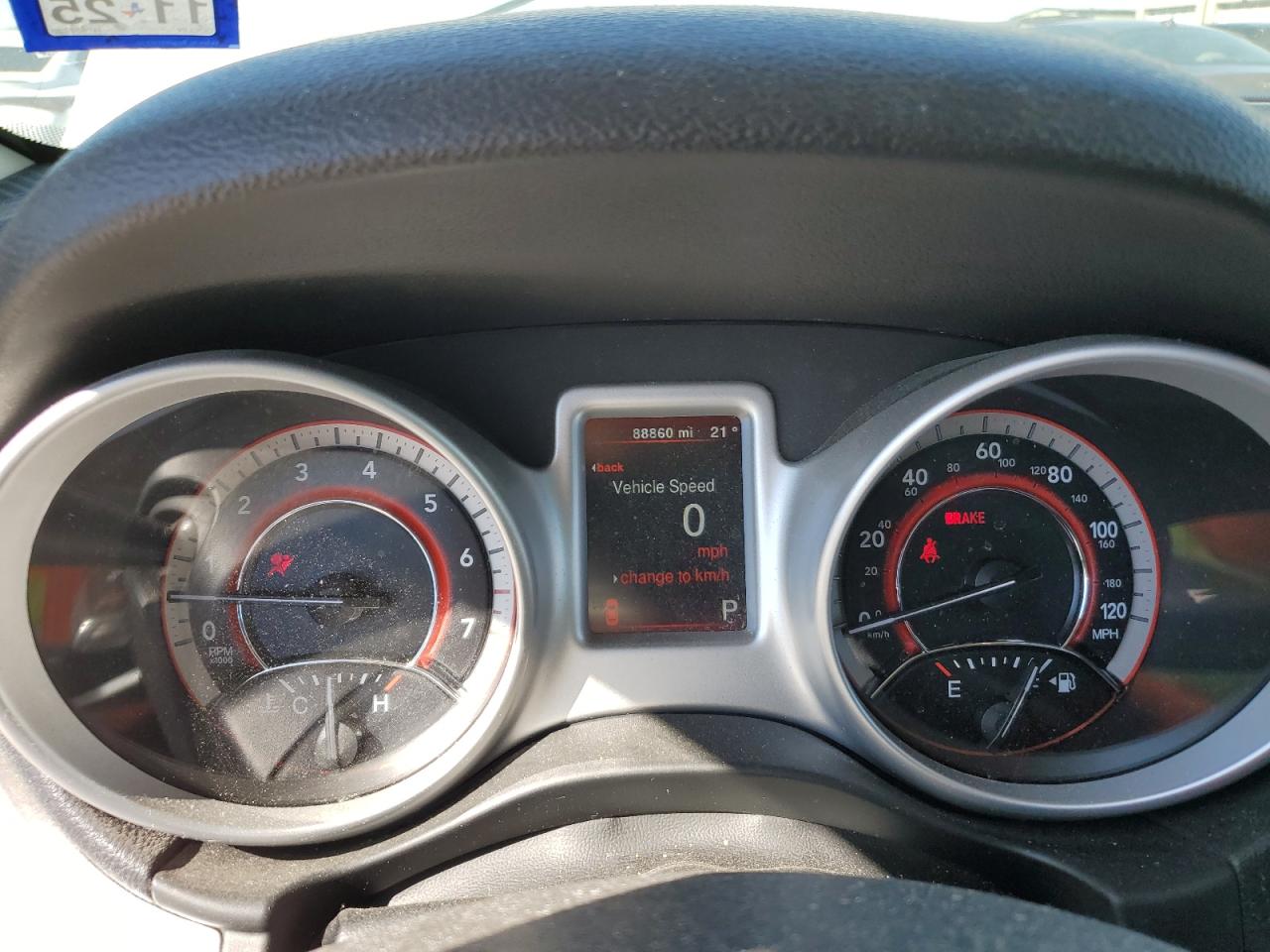 2017 Dodge Journey VIN 3C4PDCBG8HT532223 Copart auction photo, front end damage thumbnail 9