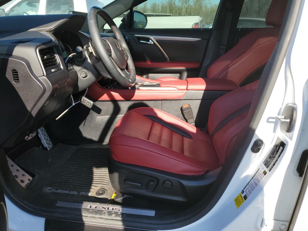 2021 Lexus RX VIN 2T2YGMDA5MC067970 Copart auction photo, rear end damage thumbnail 7