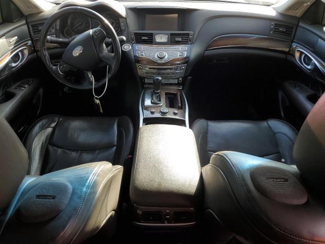 2015 Infiniti Q70 VIN JN1BY1PP7FM601081 Copart auction photo, front end / side damage thumbnail 8