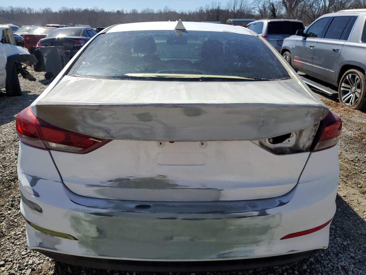2017 Hyundai Elantra VIN 5NPD84LF9HH180658 Copart auction photo, front end damage thumbnail 6