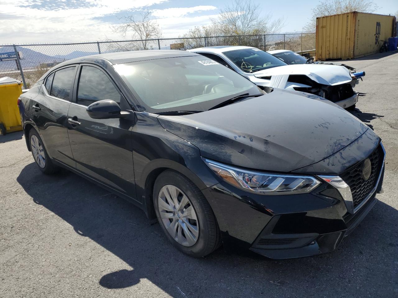 2020 Nissan Sentra VIN 3N1AB8BV2LY246454 Copart auction photo, minor dent/scratches damage thumbnail 4